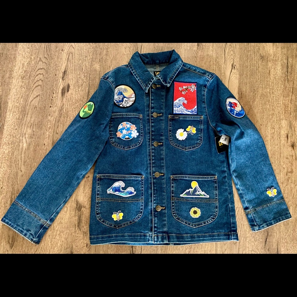 Jeans Jackets patched